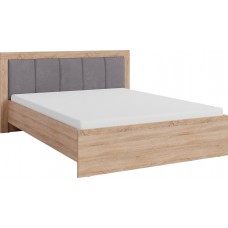 Gulta 160 cm SMART, ozols sonoma/balts